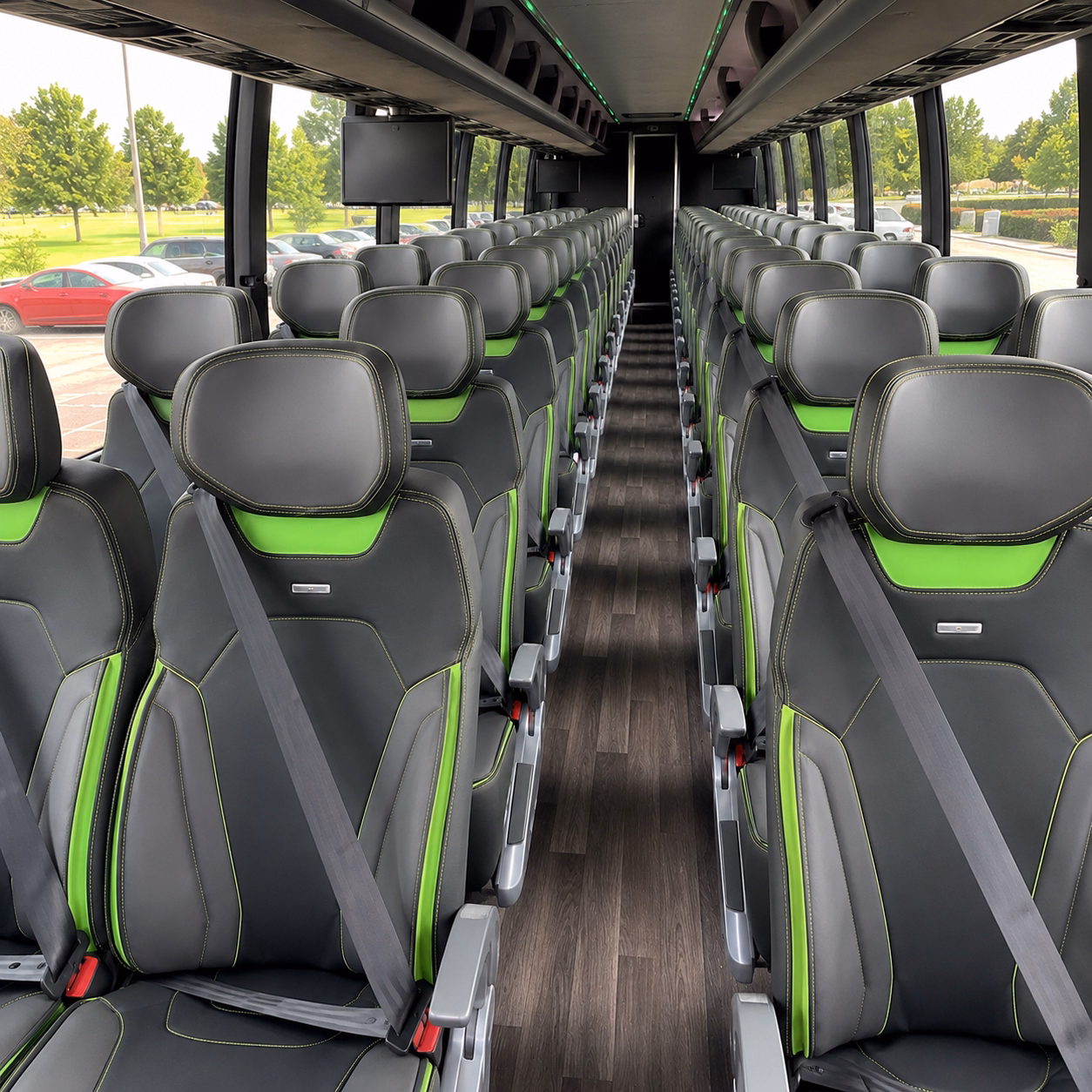 killeen charter bus services interior